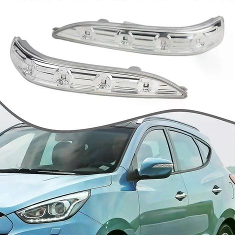 paire de clignotants LED pour rétroviseurs gauche et droit, feux de recul, pour Hyundai Tucson IX35 2010- 87614-2S200JXLGV (1/5)