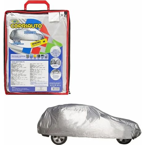 Telo Copriauto Silver Impermeabile Antivento Riflettente - TG.M