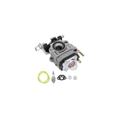 Kit de Carburateur,Kits de Carburateur 10mm de Remplacement,Pour Désherbeur 1E34F 1E36F TU26 TL26 Débroussailleuse 26cc 33cc (1/5)