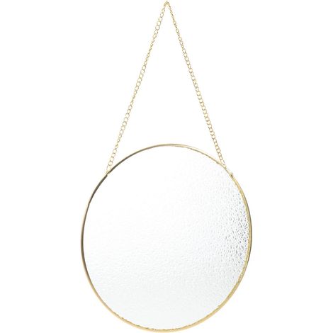 Suspendu Rond en Verre avec Chaîne Réglable, Transmission Lumineuse, Finition Délicate pour Décoration Artistique DIY (1/5)