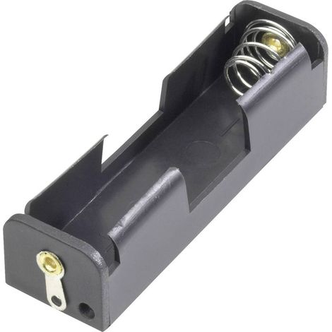 supporto per 1 batteria stilo aa collegamento saldare portabatteria (1/2)