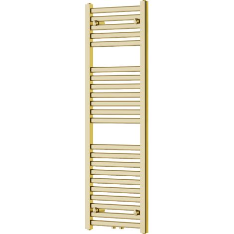 Mexen Hades radiateur salle de bain 1200 x 400 mm, 373 W, doré - W104-1200-400-00-50