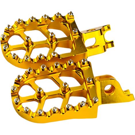 Piquets pour vélo, repose-pieds réglables, accessoires de pieds pour sports motorisés, pour tourisme, course, sport, route, aventure, urbain, cascade, motocross, croisière (1/5)