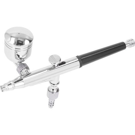Lot de 2 Vannes de Régulation de Pression 30MPa pour Pistolet à Peinture, Acier Inoxydable, Contrôleur d'Air pour Aérographe et Pulvérisateur (1/5)