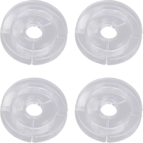 20 Bobines de Couture Transparentes en Acrylique 50mm pour Machine à Coudre, Léger et Durable (1/5)