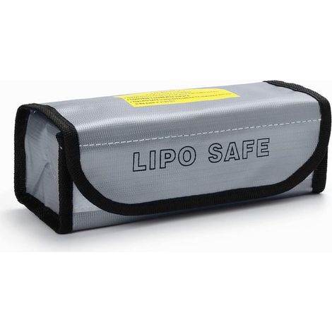 Sicherheitstasche für LiPo-Akkus, feuerfester Schutz für LiPo-Akkus. Geeignet für LiPo-Akkus, bietet Schutz vor Feuer und Explosionen. (1/2)