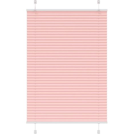 Plissee Rosa 95x100 cm Stoffbreite 94,4 cm Polyester