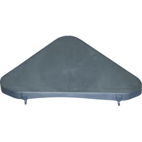 Étagère d'angle Gris ardoise 36,5 x 25,4 x 3,8 cm (1/5)