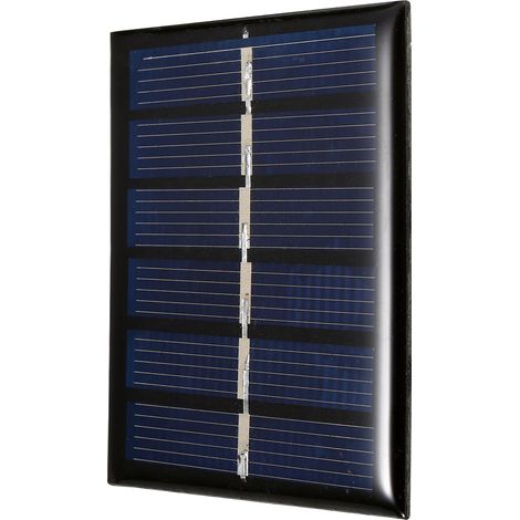 Mini panel solar de 0,3 W y 3 V de silicio policristalino, resistente al agua IP65, compatible con lámparas, ventiladores, juguetes y proyectos de bricolaje. (1/5)