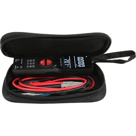 Multimètre intelligent portable multifonction à double mode, détecteur de tension CC/CA numérique