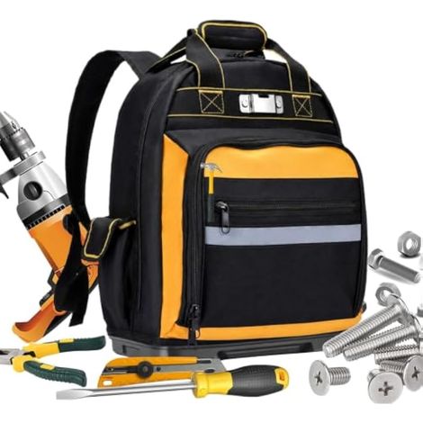 Sac à outils robuste respirant et imperméable de grande capacité (1/5)