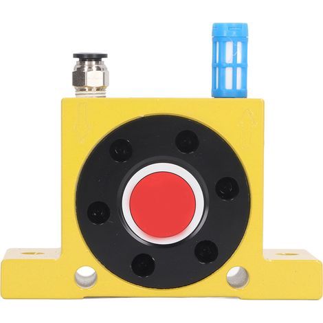 Vibrateur pneumatique G1/4 pouces, Force de Vibration élevée, Turbine à Air industrielle à faible bruit avec connecteur de silencieux (1/5)