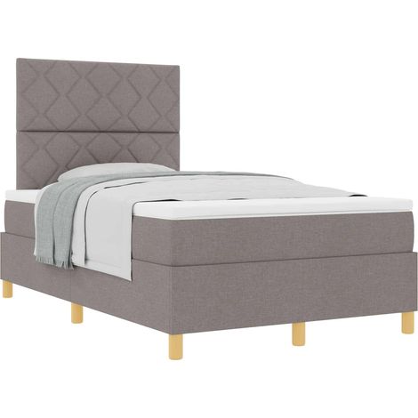 Maison Exclusive - Letto a molle con testiera Talpa 120 x 190 cm Tessuto (1/5)