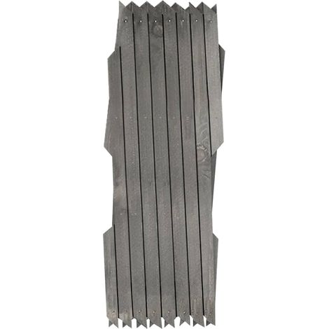 Maison Exclusive - Rankzäune 5 Stk. Grau Massivholz Tanne 180x30 (1/5)