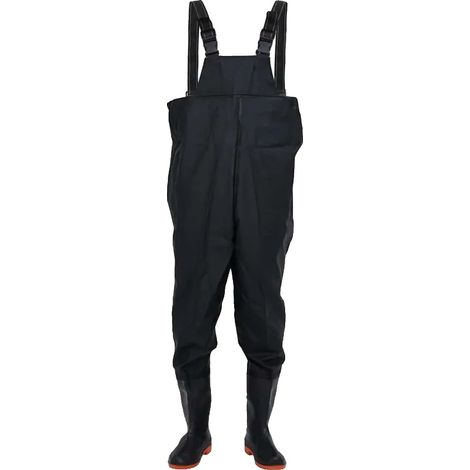 Cuissardes Imperméables, Design Durable, Excellente Adhérence, noir (1/2)