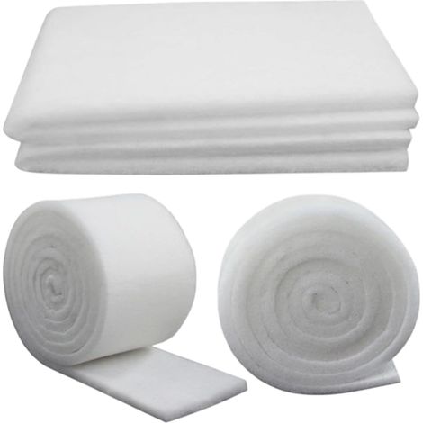 Aerofilter - Filtre à Découper G4 Polyester 200g/m² ISO16890 - 2m² (2mx1m) 20mm - VMC Double Flux Climatisation PAC (1/5)