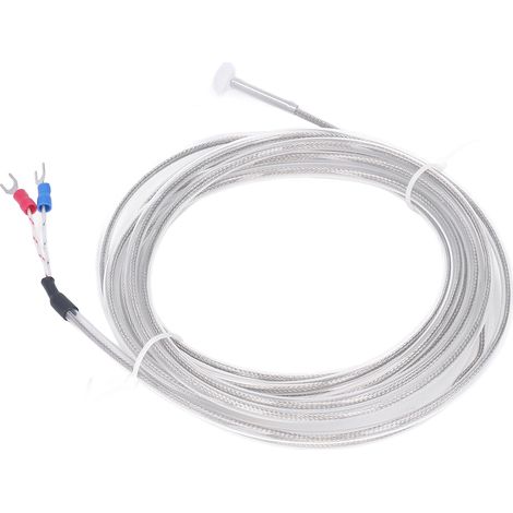 Sonde de température à thermocouple de type K BERM, étanche et anticorrosion, 4 m / 13,1 pi (1/5)