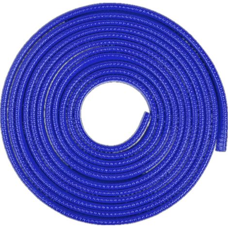10M Protection Portiere Voiture, Acier à Ressort en U à L'intérieur, Pas Besoin de Coller, Protection en Caoutchouc de Port de Voiture (Bleu) (1/5)