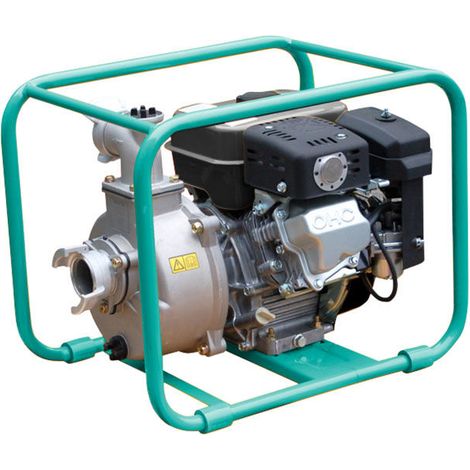 Motopompe thermique 31,2 m3/h – Auto-amorçante pour eaux claires – Moteur 4 temps essence – Hauteur manométrique 32 m – 8 m d'aspiration (1/3)