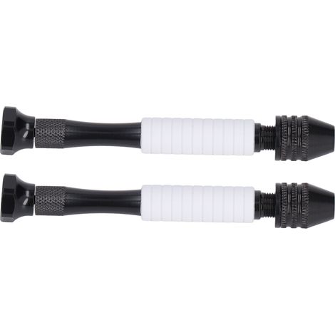 Set aus 2 verstellbaren Handbohrern, manueller Bohrfutter mit 0,3-3,2 mm Spannfutter, Präzisions-Heimwerkerwerkzeug. (1/5)