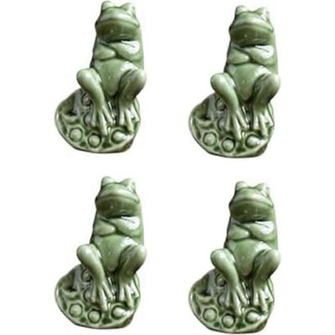 Ornements de grenouilles, Décorations pour table à thé, Meubles, A-- (1/5)