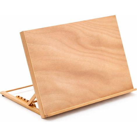 Oypla A2 Wooden Art Drawing Board Table Canvas Workstation Sketch Easel