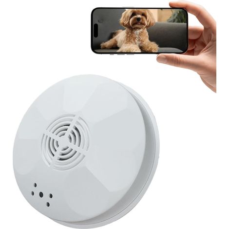 2K UHD WiFi Camera WLAN, Emplacement pour Carte microSD, Vision Nocturne, 800mAh Batterie, Détection de Mouvement Intelligente, 13 (1/5)