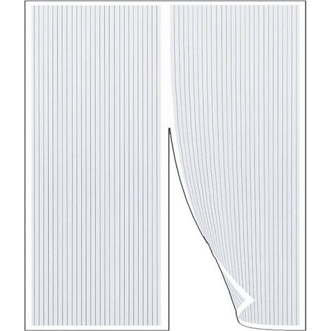 ZANZARIERA IN POLIESTERE CON MAGNETI 'ECCO MAGNET PROMO' cm 100 x 220 - bianca