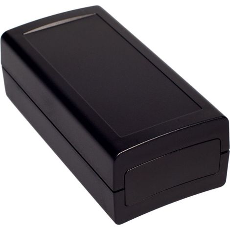 Boîtier RS PRO en ABS, 120.8 x 60.7 x 40.2mm, Noir IP53 ( Prix pour 1 ) (1/3)