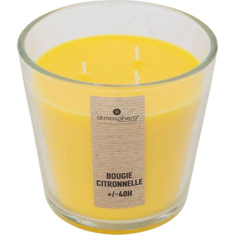 Candela profumata alla citronella 500g - Atmosphera créateur d'intérieur