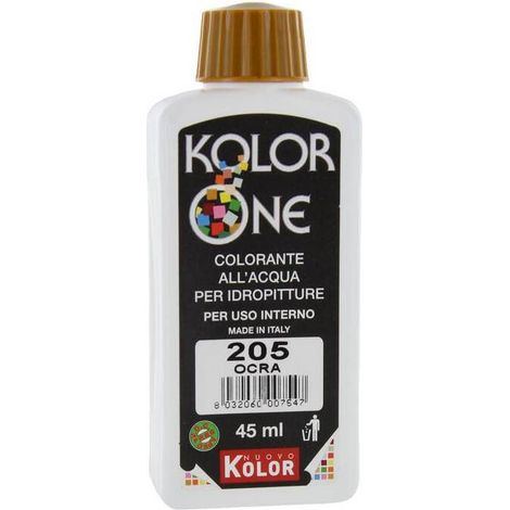 12 x COLORANTE KOLOR ONE 45 ML OCRA 205
