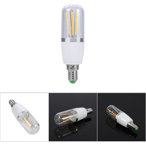 Vintage E14 LED-Filamentlampe, warmweiß, 12 V, 3 W, klares Polycarbonat – Langlebige Lampe für Kronleuchter (1/4)