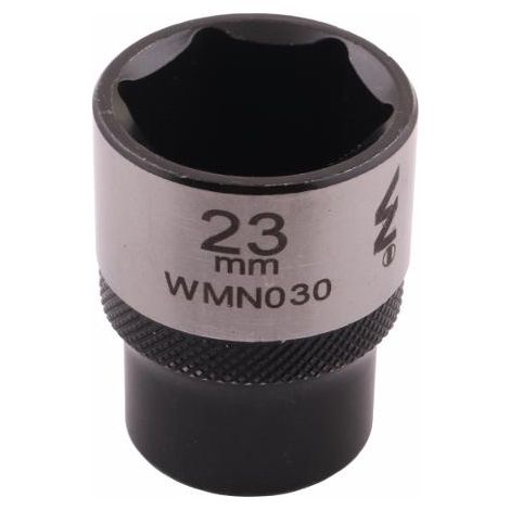 Bussola esagonale 1/2". 23 mm. CrV50BV30. DIN 3124. Waryński (1/4)