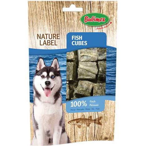 Fish Cubes, friandises pour chiens Désignation : Fish Cubes BUBIMEX 90788