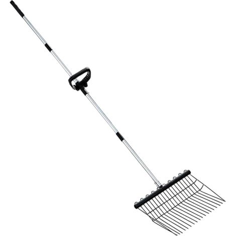 Ancinho De Jardim Manual - Com Cabo Longo (1/5)