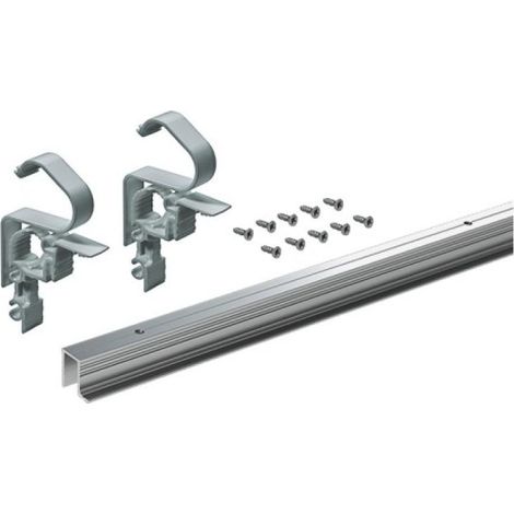 Kit de profilé wingline l sans guidage bas - Décor : Epoxy blanc - HETTICH (1/4)