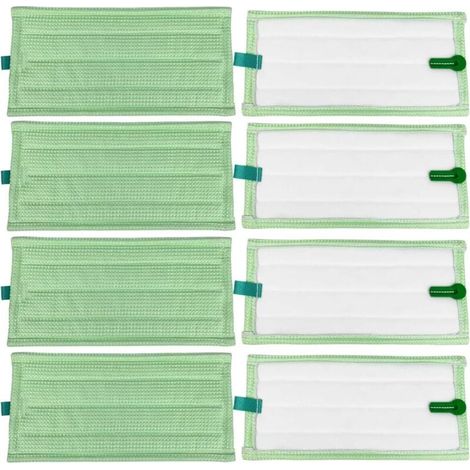 Vorwerk Kobold Mikrofasertücher  Reinigung  8 Stück, kompatibel mit SP600/SP600S/SP7/SPB100  Für Vorwerk Kobold Besitzer (1/4)