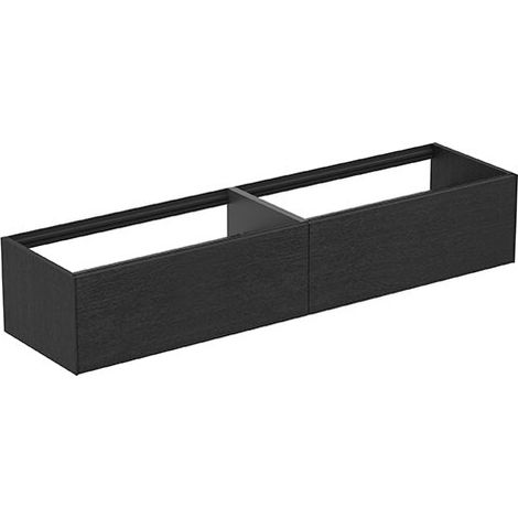 IDEAL STANDARD T3987Y4 Meuble bas WT Conca, 2 tiroirs (1/2)