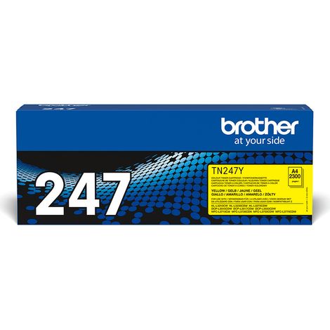 Brother TN-247Y cartuccia toner 1 pz Originale Giallo (1/4)