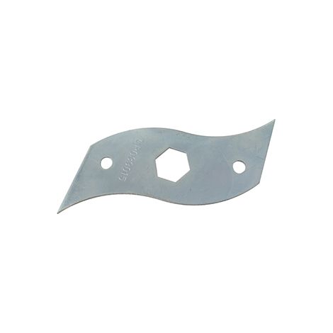 Coltello per scarificatore adattabile Einhell - Klippo su macchine Re4038ph - Marina su macchine Mx390h, S390, S390b, C390e - Mc