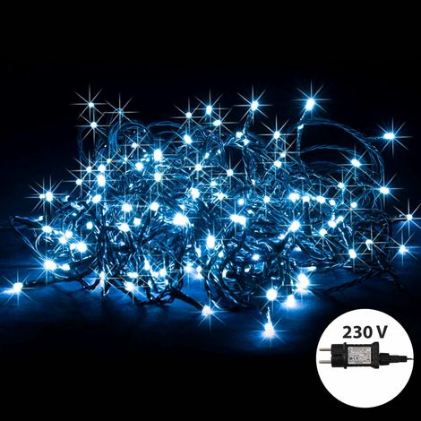 Guirlande électrique LED blanc froid 22M (200 LED) (1/4)