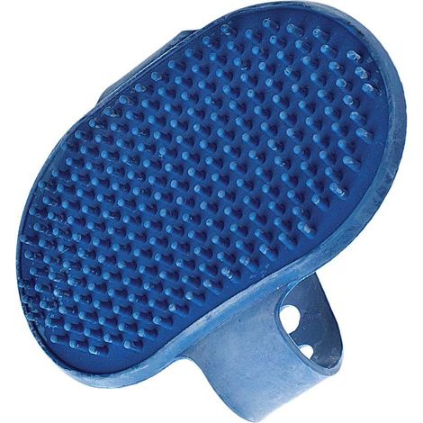 Brosse à paume en caoutchouc avec brosse à main pour le toilettage des chiens et des chats (1/2)