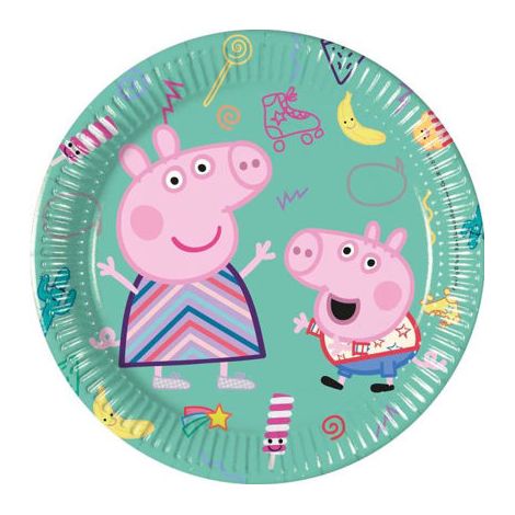 PLATO 8U. 20CM PEPPA PIG