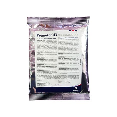 CALIER PROMOTOR 43 Suplemento Vitamínico para Animales de Corral