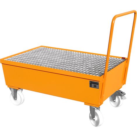 eurokraft pro, Cuve de rétention mobile en acier avec bord (1/3)