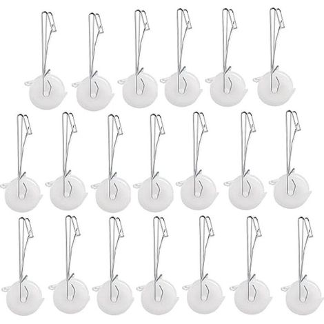 Lot de 20 crochets de support pour tomates avec ficelle de 15 m, kit de treillis pour serre durable pour empêcher les tomates de pincer ou de tomber (1/5)