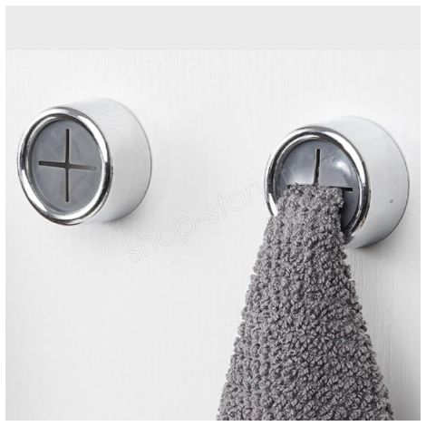 Pack de Porte-Torchons Adhésifs Ronds pour Cuisine, Salle de Bain et Maison (1/5)