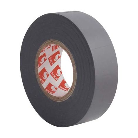 NASTRO PVC ISOLANTE SCAPA - GRIGIO MM 19 ML 25- 10 pezzi