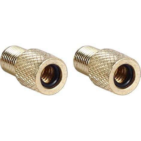 10 pièces adaptateurs en laiton pour pompe à vélo, connecteur de valve, convertisseur et outils de gonflage pour pneus (1/5)