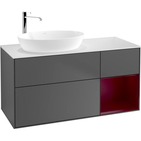 Villeroy & Boch F931HBGK Meuble sous-lavabo Finion F93 (1/2)